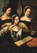 MASTER of Female Half-length Concert of Women oil painting reproduction